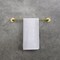 Kibi Circular Bathroom 18" Towel Bar - Brush Gold KBA1407BG - alternate 7